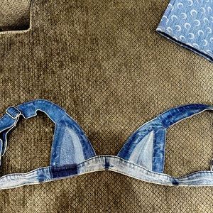Denim Bralette
